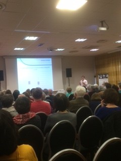 Conférence lors d'une journée d'information du CISIC à Angers