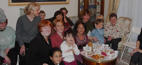 Réunion conviviale des premiers adhérents du CISIC en 2002