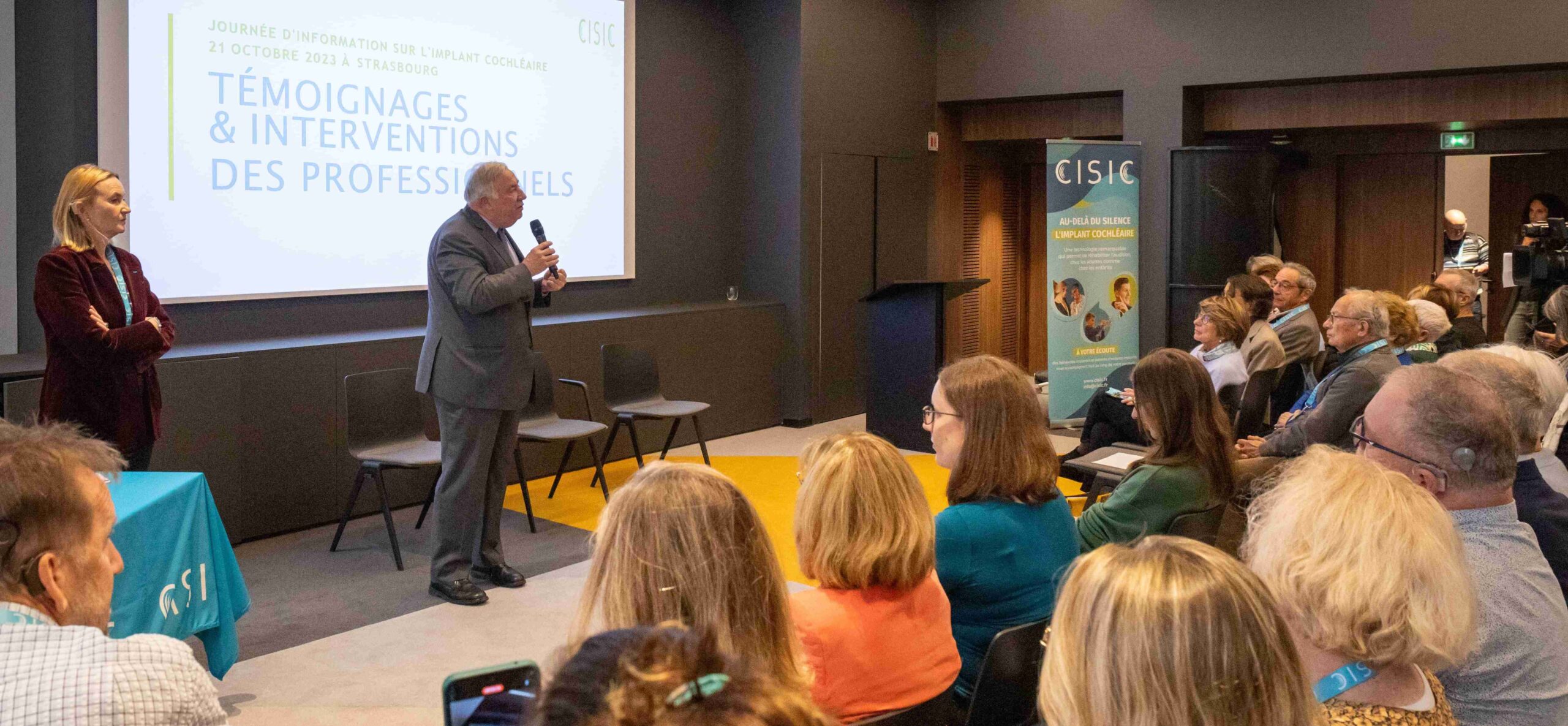 Intervention lors de la journée d'information du CISIC
