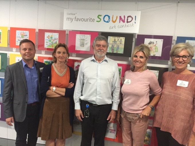 Délégation du CISIC lors de la visite chez Cochlear en Australie